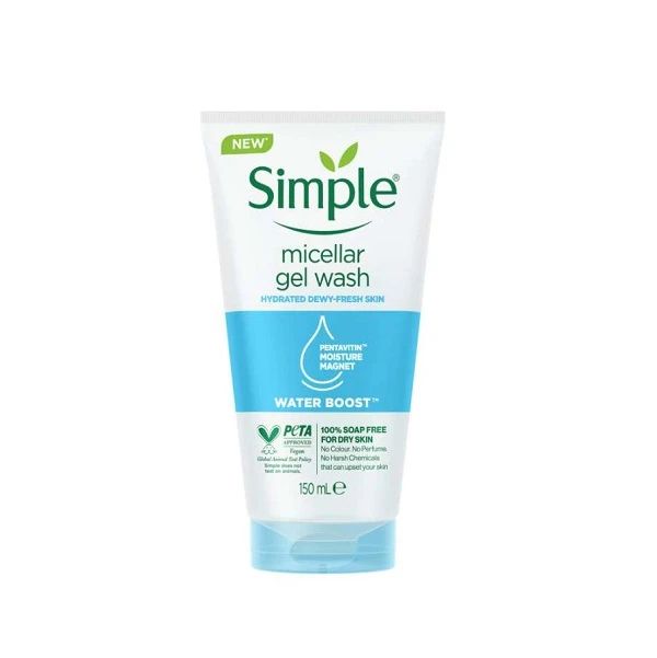 Simple micellar on sale face cleanser